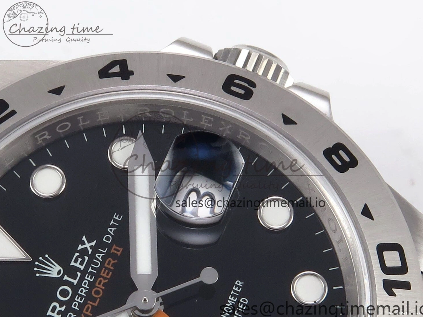 AAA Replica Watches Clean Bracelet 226570 1:1 SS II Upgraded 42mm CHS Best Black Edition Dial Explorer DD3285 904L on 1091 0119